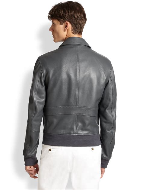 burberry brit remington leather jacket|burberry clothing for men.